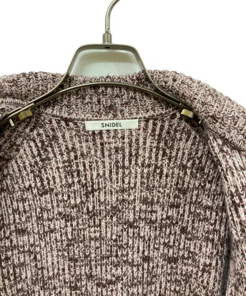 Snidel（スナイデル）Snidel (スナイデル) ニットジャケット ピンク サイズ:SIZE Freeの古着・服飾アイテム