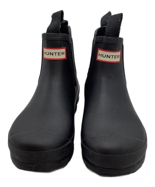 HUNTER（ハンター）HUNTER (ハンター) チェルシーブーツ ブラック サイズ:SIZE 38の古着・服飾アイテム
