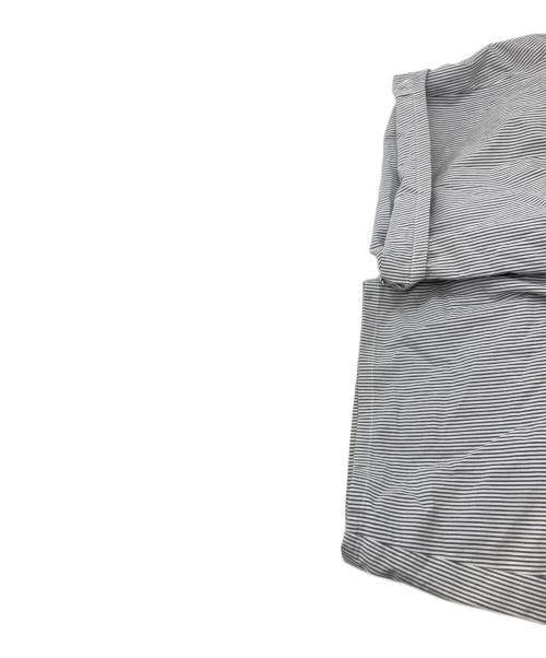 giab's ARCHIVIO（ジャブス アルキヴィオ）giab's ARCHIVIO (ジャブス アルキヴィオ) ストライプショーツ ネイビー サイズ:SIZE 52の古着・服飾アイテム