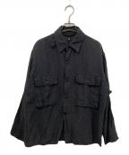 KAPTAIN SUNSHINEキャプテンサンシャイン）の古着「Field Shirt Jacket」｜ブラック
