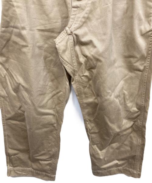 waiper（ワイパー）WAIPER (ワイパー) チノトラウザーパンツ ベージュ サイズ:	SIZE 22の古着・服飾アイテム