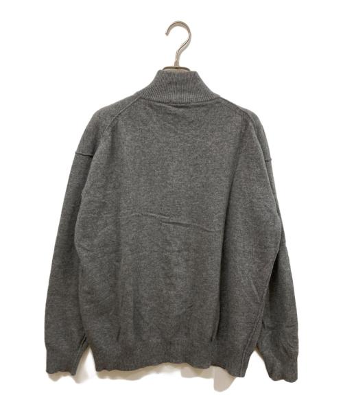ROBERTO COLLINA（ロベルトコリーナ）ROBERTO COLLINA (ロベルトコリーナ) ハーフジップニット グレー サイズ:	SIZE 2の古着・服飾アイテム