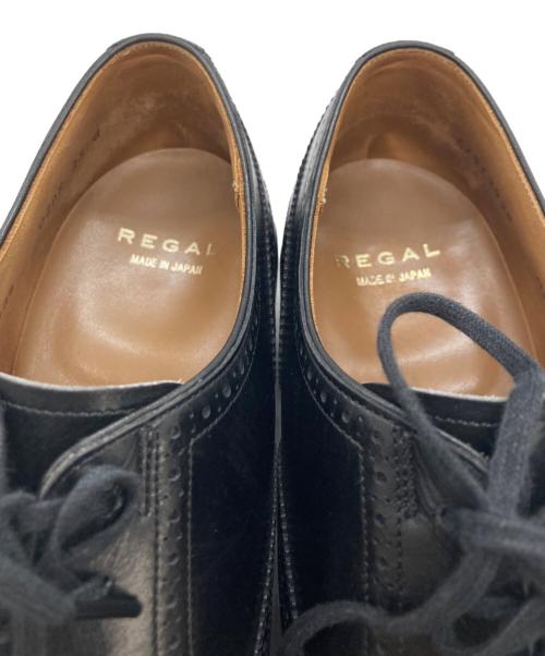 REGAL（リーガル）REGAL (リーガル) 内羽根ストレートチップビジネスシューズ ブラック サイズ:	SIZE 25cmの古着・服飾アイテム