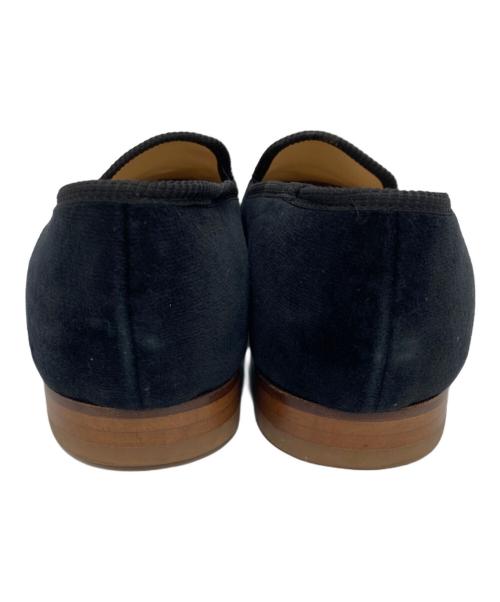 Broadland SLIPPERS（ブロードランドスリッパ）broadland slippers (ブロードランドスリッパ) ローファー ブラック サイズ:	SIZE 7の古着・服飾アイテム