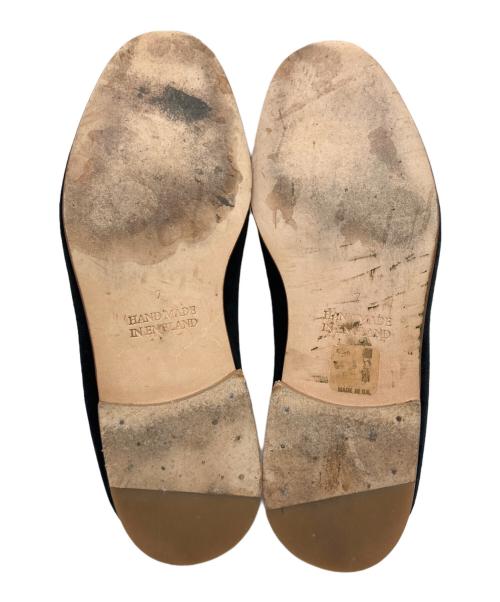 Broadland SLIPPERS（ブロードランドスリッパ）broadland slippers (ブロードランドスリッパ) ローファー ブラック サイズ:	SIZE 7の古着・服飾アイテム