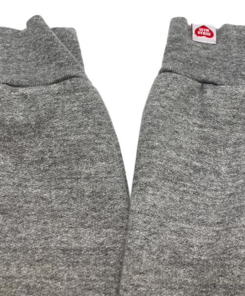 HUMAN MADE（ヒューマンメイド）HUMAN MADE (ヒューマンメイド) ロゴクルーネックスウェット グレー サイズ:SIZE Lの古着・服飾アイテム