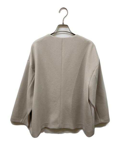 UNITED ARROWS（ユナイテッドアローズ）UNITED ARROWS (ユナイテッドアローズ) ダンボールVネックコート/ジャケット ベージュ サイズ:	SIZE Freeの古着・服飾アイテム