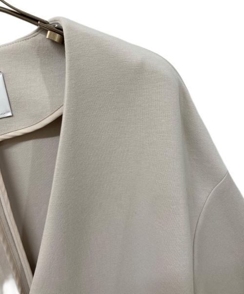 UNITED ARROWS（ユナイテッドアローズ）UNITED ARROWS (ユナイテッドアローズ) ダンボールVネックコート/ジャケット ベージュ サイズ:	SIZE Freeの古着・服飾アイテム
