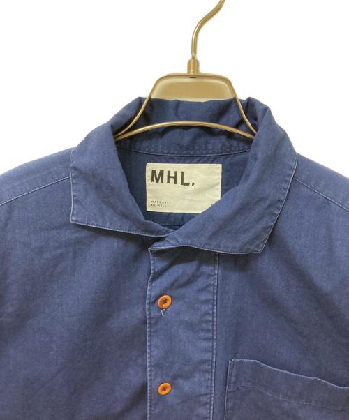 MHL（マーガレットハウエル）MHL (マーガレットハウエル) プルオーバーシャツ ネイビー サイズ:	SIZE 3の古着・服飾アイテム
