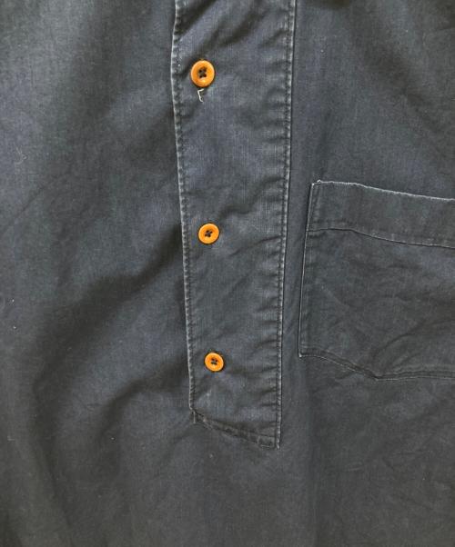 MHL（マーガレットハウエル）MHL (マーガレットハウエル) プルオーバーシャツ ネイビー サイズ:	SIZE 3の古着・服飾アイテム