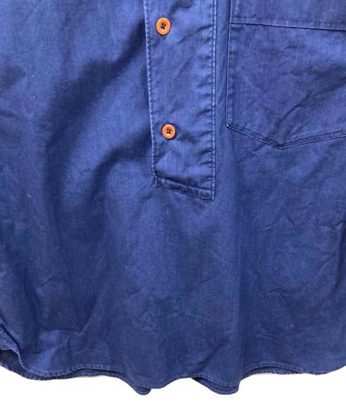 MHL（マーガレットハウエル）MHL (マーガレットハウエル) プルオーバーシャツ ネイビー サイズ:	SIZE 3の古着・服飾アイテム