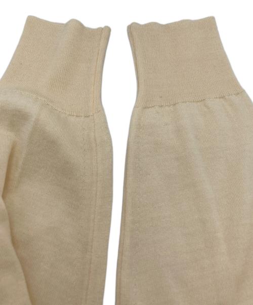 JOHN SMEDLEY（ジョンスメドレー）JOHN SMEDLEY (ジョンスメドレー) ニットカーディガン アイボリー サイズ:	SIZE Sの古着・服飾アイテム