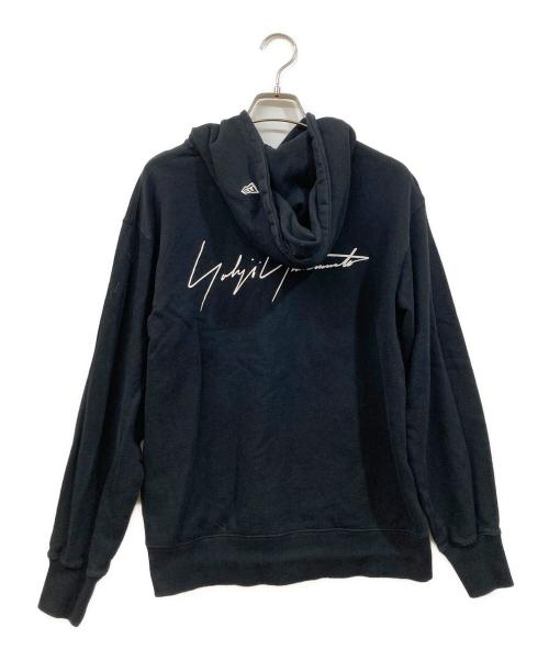 Yohji Yamamoto pour homme（ヨウジヤマモト プールオム）Yohji Yamamoto pour homme (ヨウジヤマモト プールオム) New Era (ニューエラ) プルオーバー フーディー ブラック サイズ:3の古着・服飾アイテム
