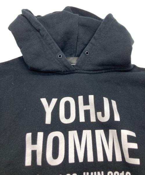Yohji Yamamoto pour homme（ヨウジヤマモト プールオム）Yohji Yamamoto pour homme (ヨウジヤマモト プールオム) New Era (ニューエラ) プルオーバー フーディー ブラック サイズ:3の古着・服飾アイテム
