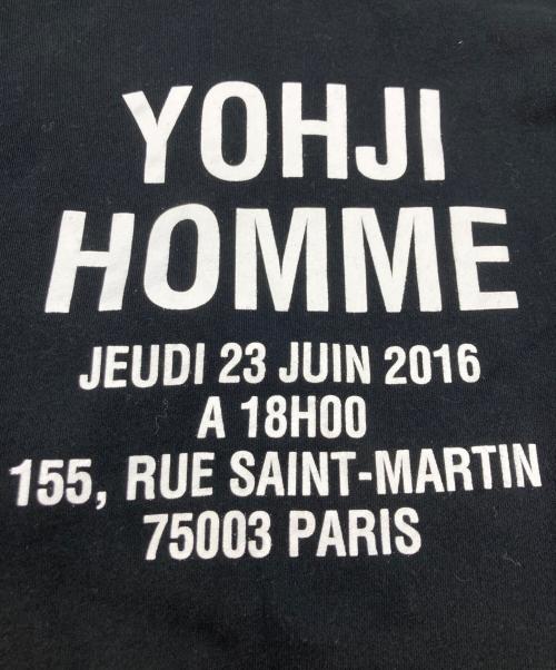 Yohji Yamamoto pour homme（ヨウジヤマモト プールオム）Yohji Yamamoto pour homme (ヨウジヤマモト プールオム) New Era (ニューエラ) プルオーバー フーディー ブラック サイズ:3の古着・服飾アイテム