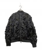 DSQUARED2ディースクエアード）の古着「AVIATOR BOMBER」｜ブラック