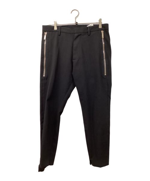 DSQUARED2（ディースクエアード）DSQUARED2 (ディースクエアード) ジップパンツ ブラック サイズ:SIZE 48の古着・服飾アイテム