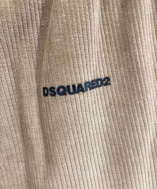 DSQUARED2（ディースクエアード）DSQUARED2 (ディースクエアード) トラウザーパンツ ベージュ サイズ:SIZE Mの古着・服飾アイテム