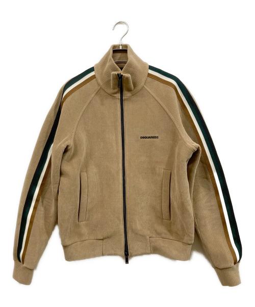 DSQUARED2（ディースクエアード）DSQUARED2 (ディースクエアード) トラックジャケット ブラウン サイズ:SIZE Mの古着・服飾アイテム