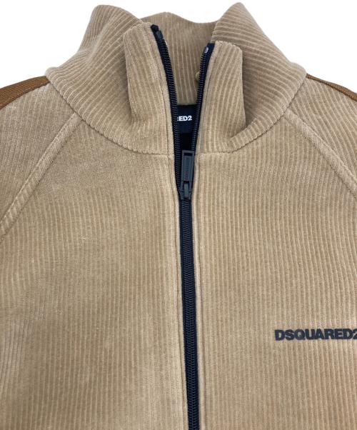 DSQUARED2（ディースクエアード）DSQUARED2 (ディースクエアード) トラックジャケット ブラウン サイズ:SIZE Mの古着・服飾アイテム