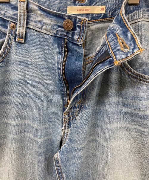 LEVI'S（リーバイス）LEVI'S (リーバイス) ルーズブーツカットデニム インディゴ サイズ:	SIZE W28×L31の古着・服飾アイテム
