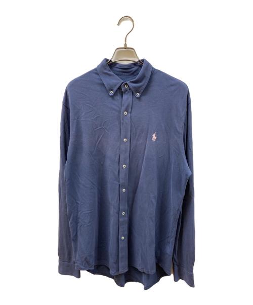 POLO RALPH LAUREN（ポロ・ラルフローレン）POLO RALPH LAUREN (ポロ・ラルフローレン) シャツ ブルー サイズ:SIZE Lの古着・服飾アイテム