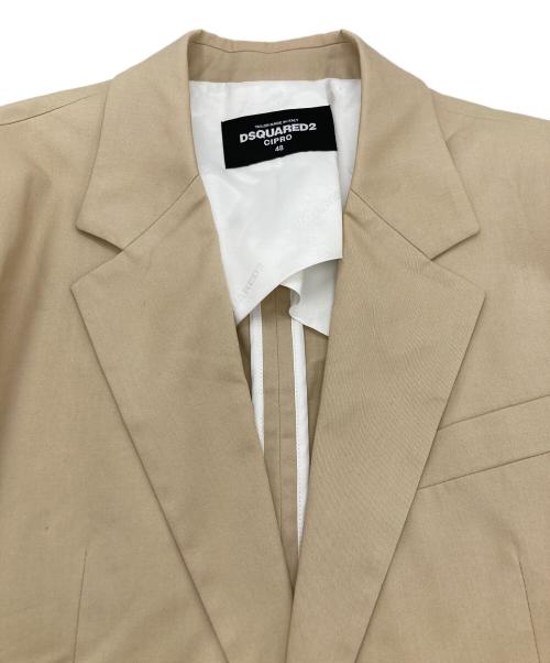 DSQUARED2（ディースクエアード）DSQUARED2 (ディースクエアード) セットアップスーツ ベージュ サイズ:48の古着・服飾アイテム