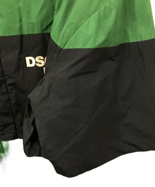 DSQUARED2（ディースクエアード）DSQUARED2 (ディースクエアード) ラガーシャツジャケット グリーン×ネイビー サイズ:SIZE 48の古着・服飾アイテム