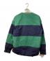 DSQUARED2 (ディースクエアード) ラガーシャツジャケット グリーン×ネイビー サイズ:SIZE 48：8000円