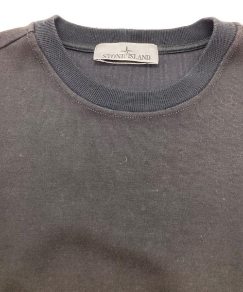 STONE ISLAND（ストーンアイランド）STONE ISLAND (ストーンアイランド) スウェット ブラック サイズ:SIZE Lの古着・服飾アイテム