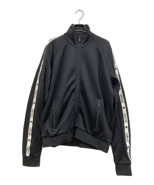 DSQUARED2（ディースクエアード）DSQUARED2 (ディースクエアード) トラックジャケット ブラック サイズ:SIZE Lの古着・服飾アイテム
