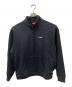 SUPREME（シュプリーム）の古着「Cross Half zip sweatshirt」｜ブラック