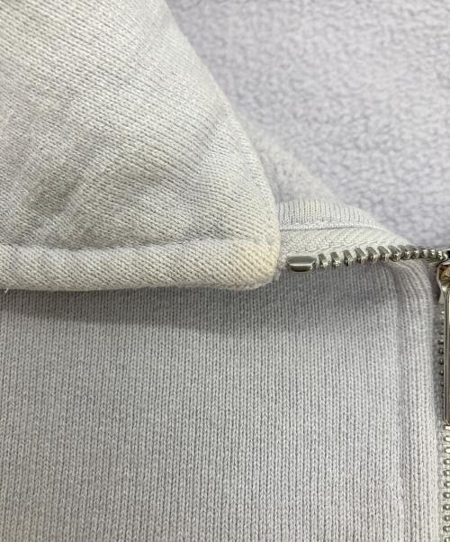 DIOR HOMME（ディオール オム）DIOR HOMME (ディオール オム) ロゴ刺繍 ハーフジップ スウェットシャツ パープル サイズ:SIZE Mの古着・服飾アイテム