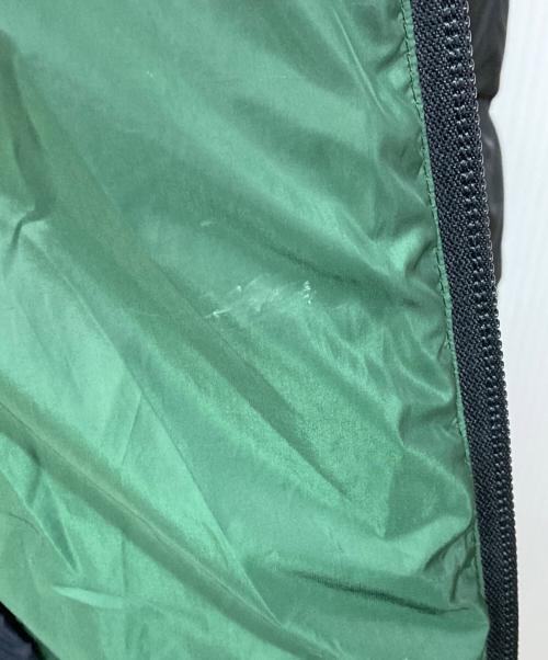 DSQUARED2（ディースクエアード）DSQUARED2 (ディースクエアード) OVERSIZED DOWN JACKET WITH FLAP POCKETS グリーン×ブラック サイズ:SIZE 48の古着・服飾アイテム