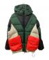 DSQUARED2（ディースクエアード）の古着「OVERSIZED DOWN JACKET WITH FLAP POCKETS」｜グリーン×ブラック