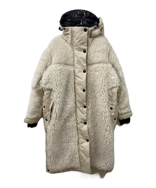 MONCLER GRENOBLE（モンクレール グルノーブル）MONCLER GRENOBLE (モンクレール グルノーブル) HEROL DOWN COAT ベージュ サイズ:SIZE 3の古着・服飾アイテム