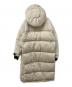 MONCLER GRENOBLE (モンクレール グルノーブル) HEROL DOWN COAT ベージュ サイズ:SIZE 3：50000円