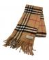 BURBERRY（バーバリー）の古着「ノバチェックマフラー」｜ブラウン