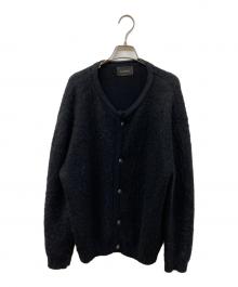 PANERO（パネロ）の古着「Mohair Cardigan Jacket」｜ブラック