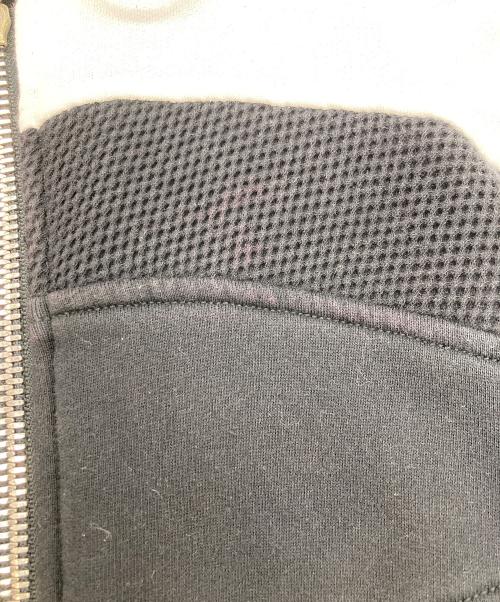 BALMAIN（バルマン）BALMAIN (バルマン) ジップパーカー ホワイト×ブラック サイズ:XSの古着・服飾アイテム