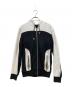 BALMAIN（バルマン）の古着「ジップパーカー」｜ホワイト×ブラック
