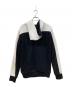 BALMAIN (バルマン) ジップパーカー ホワイト×ブラック サイズ:XS：13000円