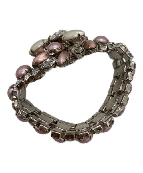 MIU MIU（ミュウミュウ）MIU MIU (ミュウミュウ) 2ARA JEWELS ブレスレット シルバーの古着・服飾アイテム