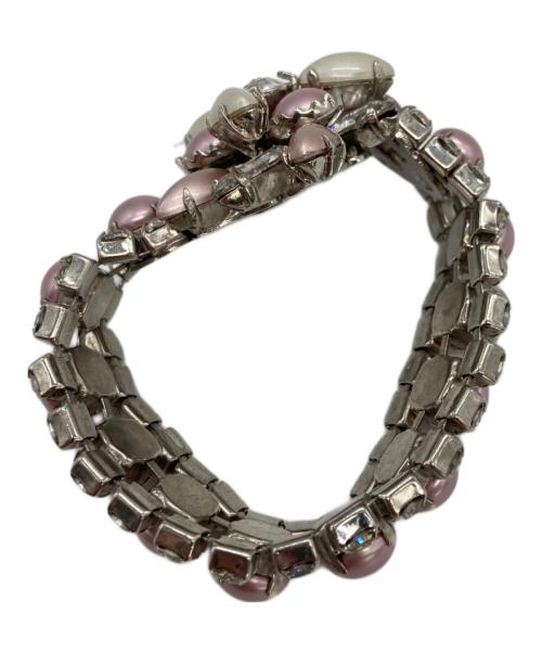MIU MIU（ミュウミュウ）MIU MIU (ミュウミュウ) 2ARA JEWELS ブレスレット シルバーの古着・服飾アイテム
