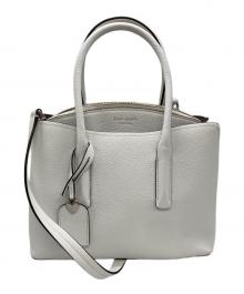 Kate Spade（ケイトスペード）の古着「2WAYショルダーバッグ」｜ホワイト