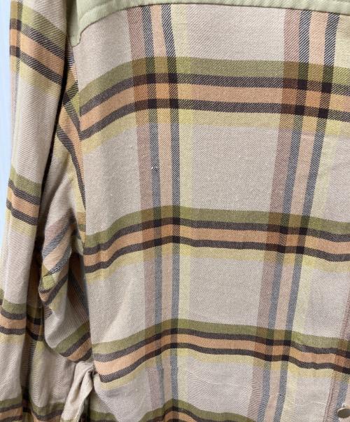Diagram（ダイアグラム）Diagram (ダイアグラム) チェックコンビワンピース ベージュ サイズ:	SIZE 36の古着・服飾アイテム