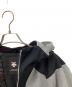 中古・古着 DESCENTE (デサント) DWMMJK79 DESCENTE/S.I.O. JACKET グレー×ブラック サイズ:	SIZE 0：8000円