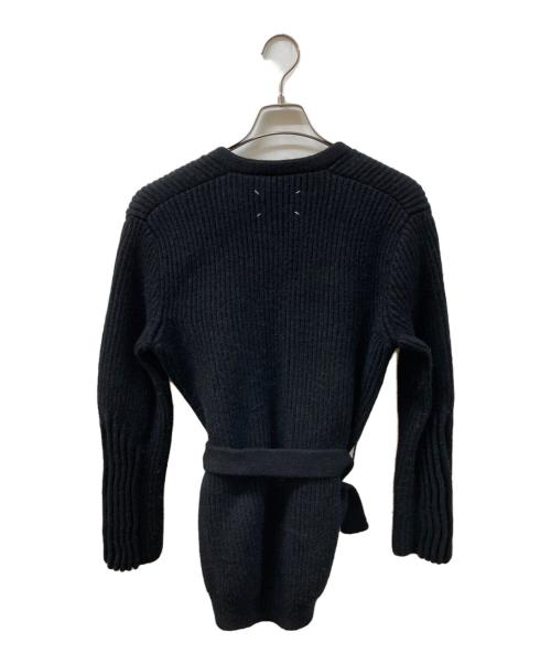 Maison Margiela（メゾンマルジェラ）Maison Margiela (メゾンマルジェラ) デコルテカーディガン ブラック サイズ:SIZE XSの古着・服飾アイテム