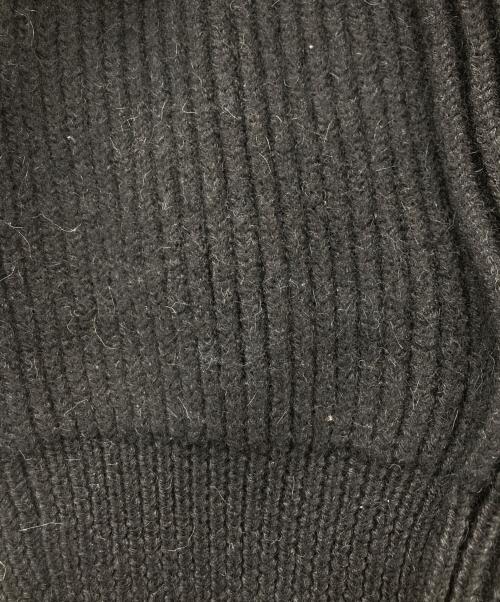 Maison Margiela（メゾンマルジェラ）Maison Margiela (メゾンマルジェラ) デコルテカーディガン ブラック サイズ:SIZE XSの古着・服飾アイテム
