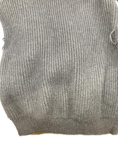 Maison Margiela（メゾンマルジェラ）Maison Margiela (メゾンマルジェラ) デコルテカーディガン ブラック サイズ:SIZE XSの古着・服飾アイテム